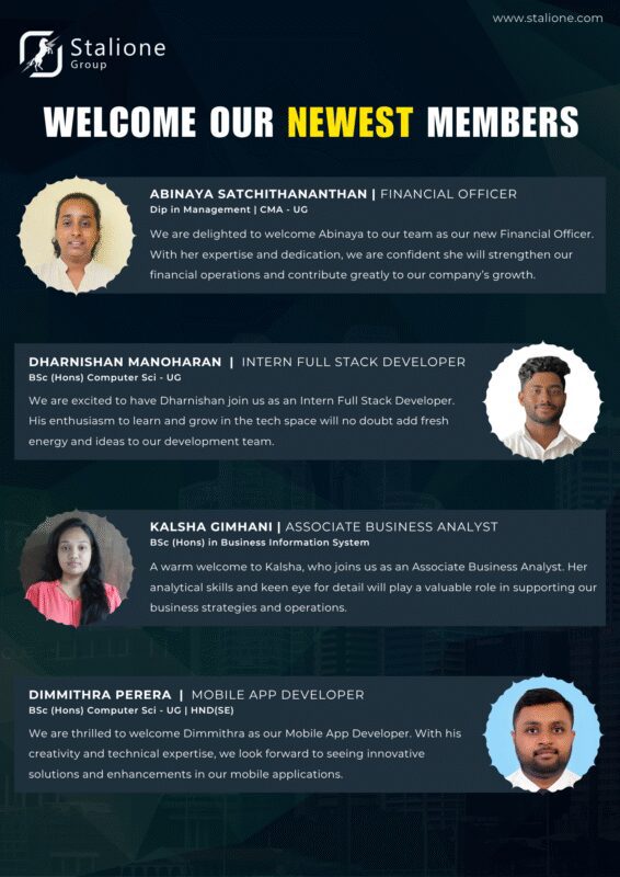 New Members of Stalione