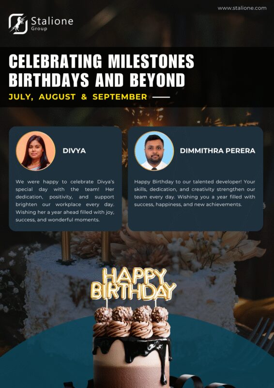 Wishes for Birthday to Stalione members