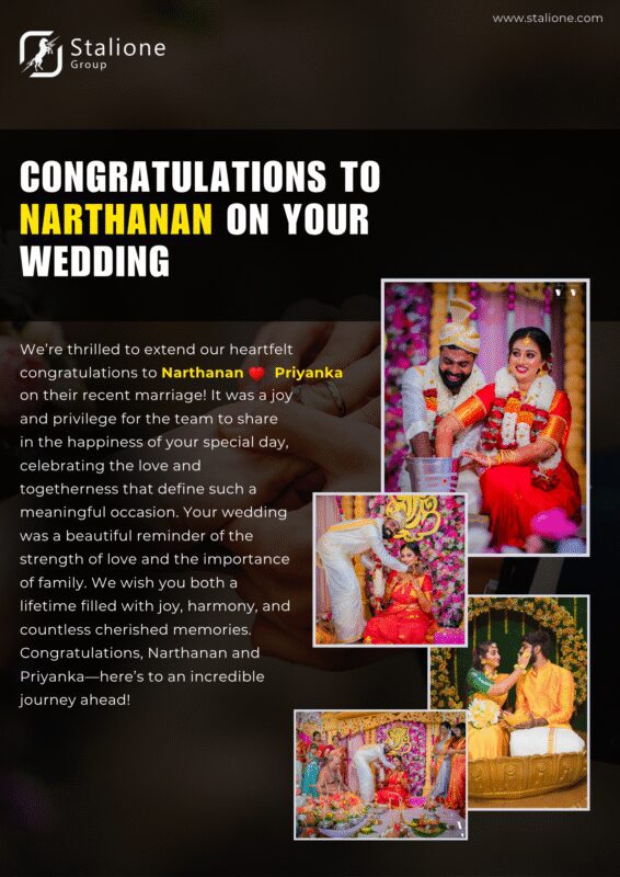 Office Colleague's wedding wishes