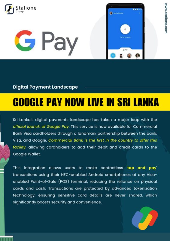 Google Pay now in Sri Lanka